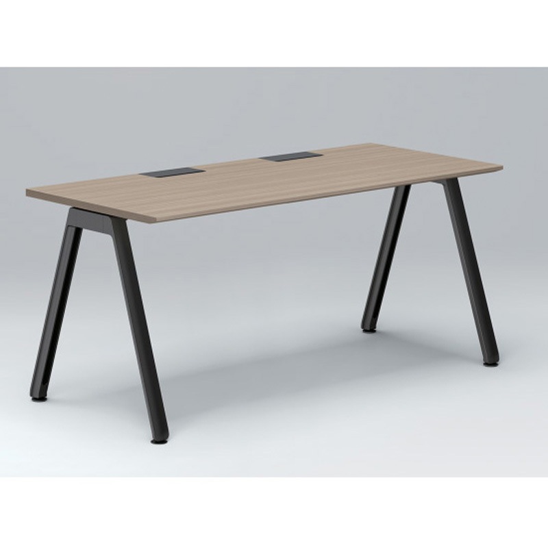 JVD-1607HWTN-TM アフィーノ パーソナルデスク 角型 アルミ塗装脚 1600×700<配送時組立サービス付> イトーキ 高さ720mm  JVD-1607HWTN-TM