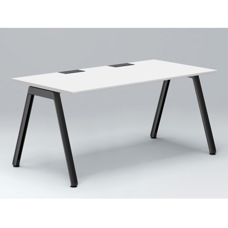 JVD-1608HWTN-TL アフィーノ パーソナルデスク 角型 アルミ塗装脚 1600×800<配送時組立サービス付> イトーキ 高さ720mm  JVD-1608HWTN-TL