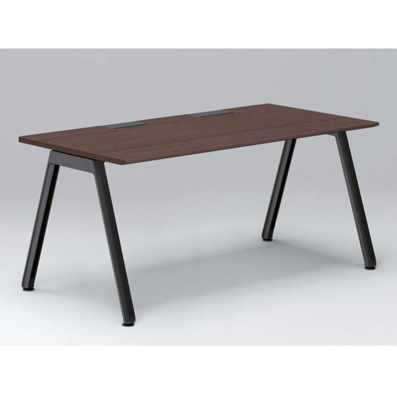 JVD-1608HWTN-TY アフィーノ パーソナルデスク 角型 アルミ塗装脚 1600×800<配送時組立サービス付> イトーキ 高さ720mm  JVD-1608HWTN-TY