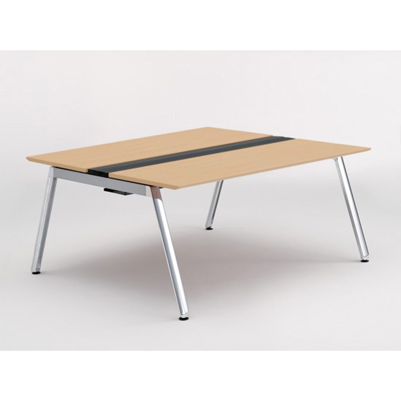 JVB-1614GEPN-PX アフィーノ ワークベンチ 両面タイプ 単独型 アルミミラー脚 W1600×D1400<配送時組立サービス付> 1台 イトーキ 【通販モノタロウ】