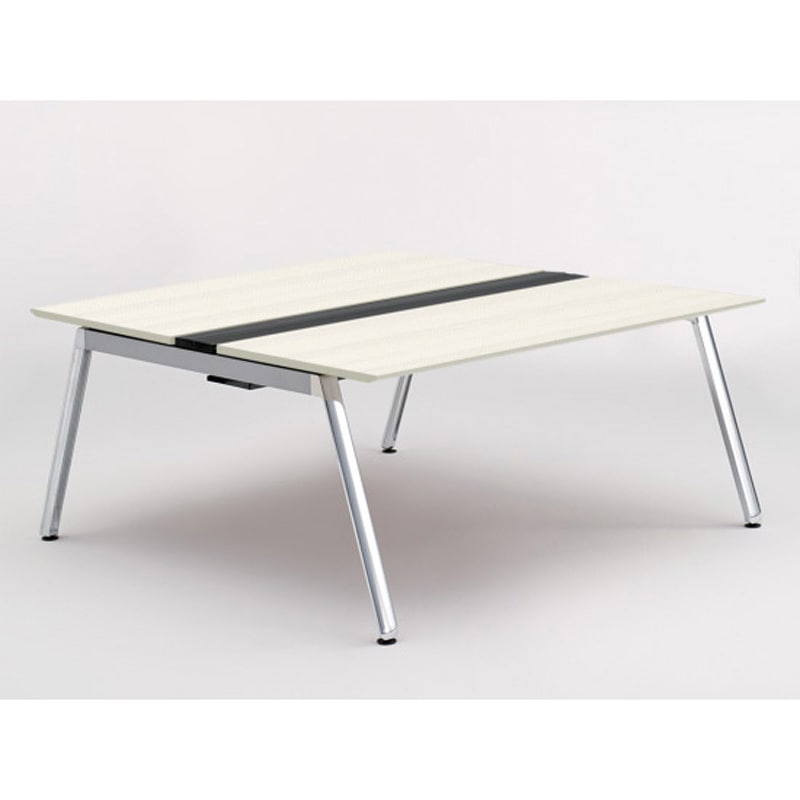 JVB-1616GEPN-PH アフィーノ ワークベンチ 両面タイプ 単独型 アルミミラー脚 W1600×D1600<配送時組立サービス付> 1台 イトーキ 【通販モノタロウ】 144,900円