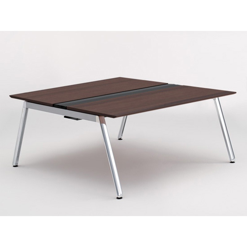 JVB-1616GEPN-PY アフィーノ ワークベンチ 両面タイプ 単独型 アルミミラー脚 W1600×D1600<配送時組立サービス付> 1台 イトーキ 【通販モノタロウ】 144,900円