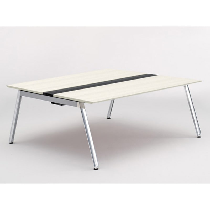 JVB-1816GEPN-PH アフィーノ ワークベンチ 両面タイプ 単独型 アルミミラー脚 W1800×D1600<配送時組立サービス付> 1台 イトーキ 【通販モノタロウ】