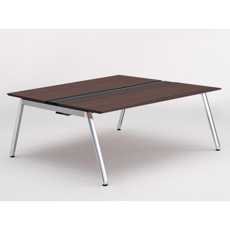 JVB-1816GEPN-PY アフィーノ ワークベンチ 両面タイプ 単独型 アルミミラー脚 W1800×D1600<配送時組立サービス付> 1台 イトーキ 【通販モノタロウ】