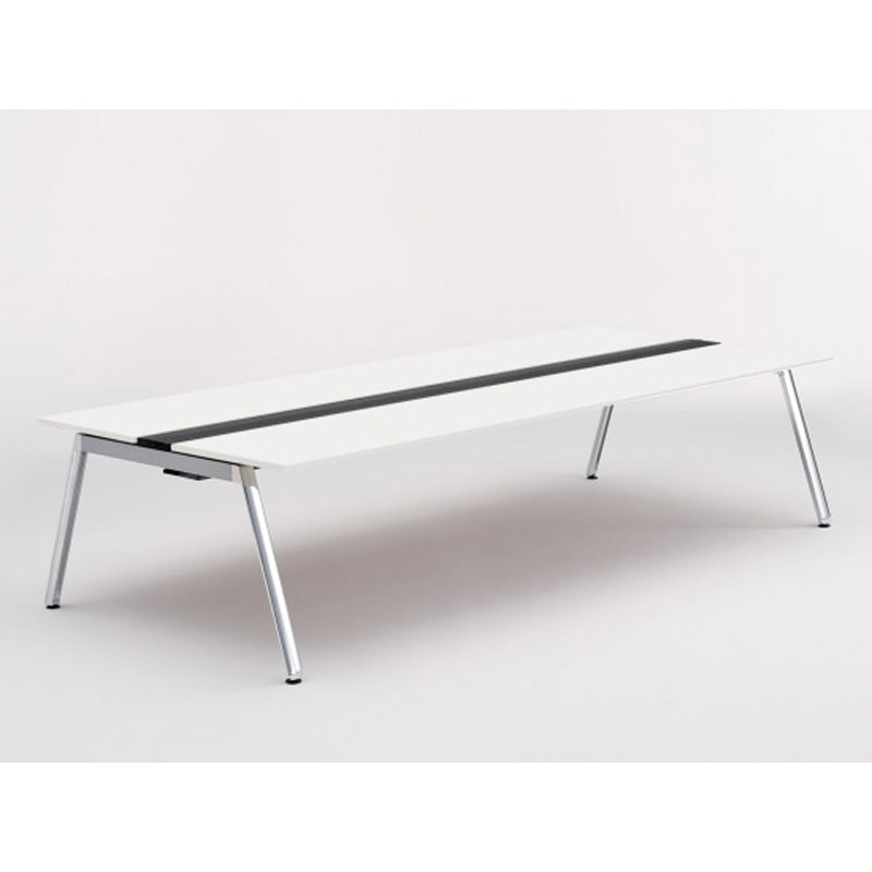 JVB-3014GEPN-PL アフィーノ ワークベンチ 両面タイプ 単独型 アルミミラー脚 W3000×D1400<配送時組立サービス付> 1台 イトーキ 【通販モノタロウ】