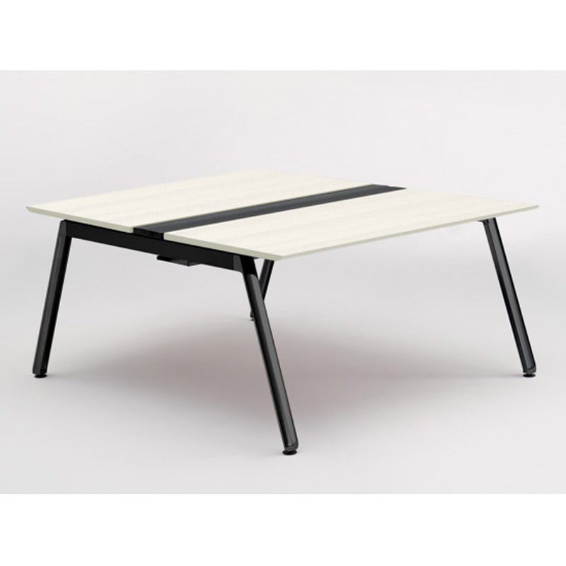 JVB-1416GETN-TH アフィーノ ワークベンチ 両面タイプ 単独型 アルミ塗装脚 W1400×D1600<配送時組立サービス付> 1台 イトーキ 【通販モノタロウ】