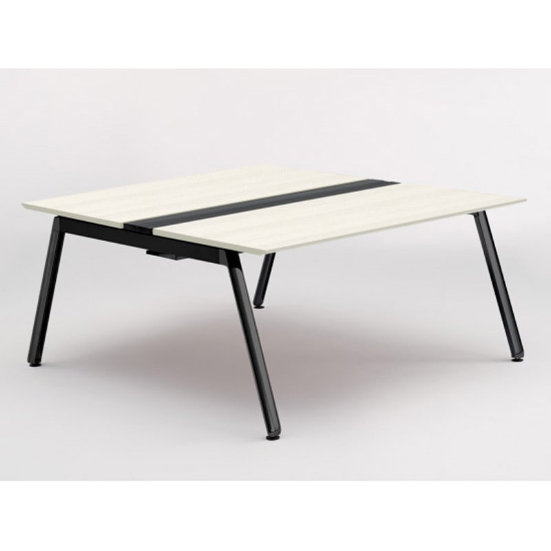 JVB-1516GETN-TH アフィーノ ワークベンチ 両面タイプ 単独型 アルミ塗装脚 W1400×D1600<配送時組立サービス付> 1台 イトーキ 【通販モノタロウ】