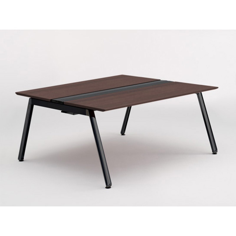 JVB-1614GETN-TY アフィーノ ワークベンチ 両面タイプ 単独型 アルミ塗装脚 W1600×D1400<配送時組立サービス付> 1台 イトーキ 【通販モノタロウ】