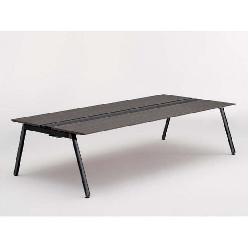 JVB-2814GETN-TR アフィーノ ワークベンチ 両面タイプ 単独型 アルミ塗装脚 W2800×D1400<配送時組立サービス付> 1台 イトーキ 【通販モノタロウ】