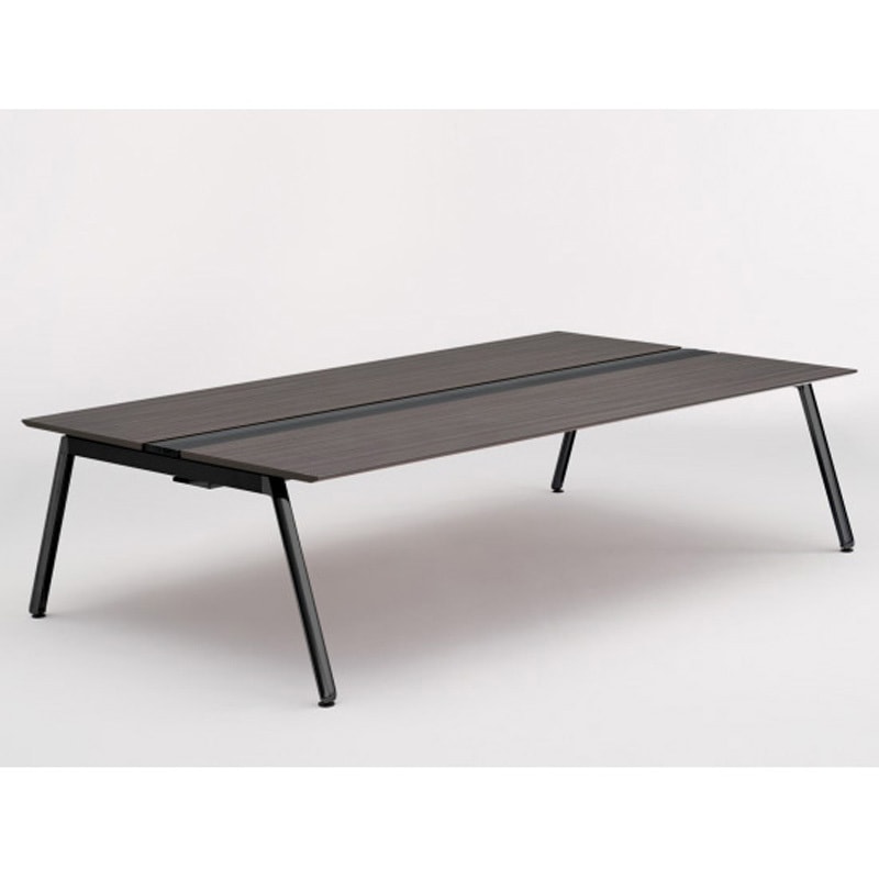 JVB-2816GETN-TR アフィーノ ワークベンチ 両面タイプ 単独型 アルミ塗装脚 W2800×D1600<配送時組立サービス付> 1台 イトーキ 【通販モノタロウ】