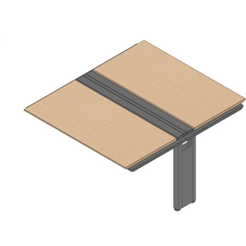 JVB-1414TEN-PX アフィーノ ワークベンチ 両面タイプ 連増セット アルミミラー脚 W1400×D1400<配送時組立サービス付> 1台 イトーキ 【通販モノタロウ】