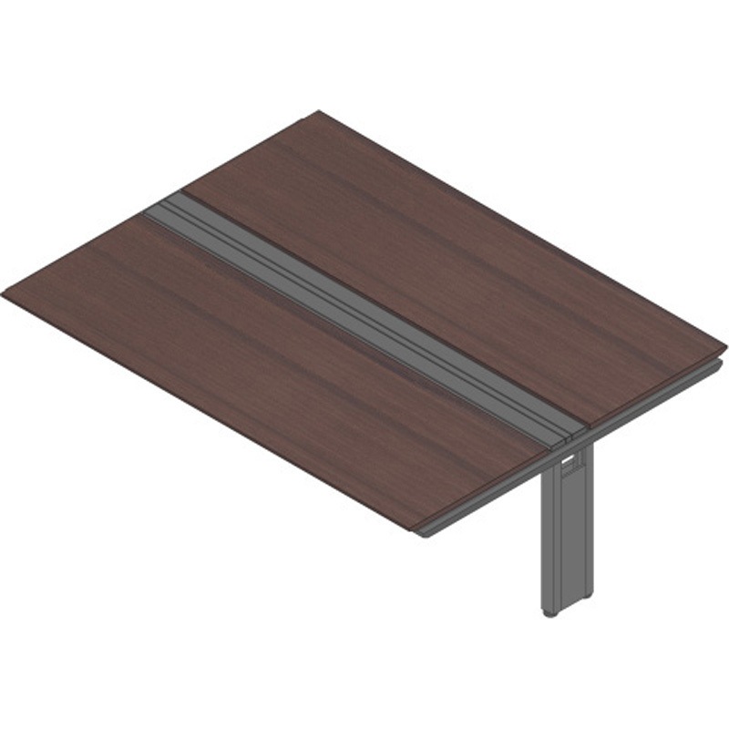 JVB-2416TEN-PY アフィーノ ワークベンチ 両面タイプ 連増セット アルミミラー脚 W2400×D1600<配送時組立サービス付> 1台 イトーキ 【通販モノタロウ】