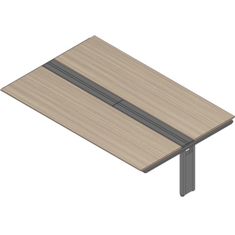 JVB-2816TEN-PM アフィーノ ワークベンチ 両面タイプ 連増セット アルミミラー脚 W2800×D1600<配送時組立サービス付> 1台 イトーキ 【通販モノタロウ】