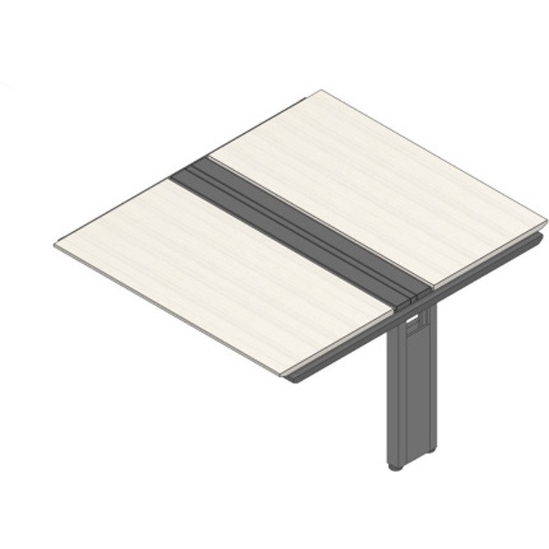 JVB-1414TEN-TH アフィーノ ワークベンチ 両面タイプ 連増セット アルミ塗装脚 W1400×D1400<配送時組立サービス付> 1台 イトーキ 【通販モノタロウ】