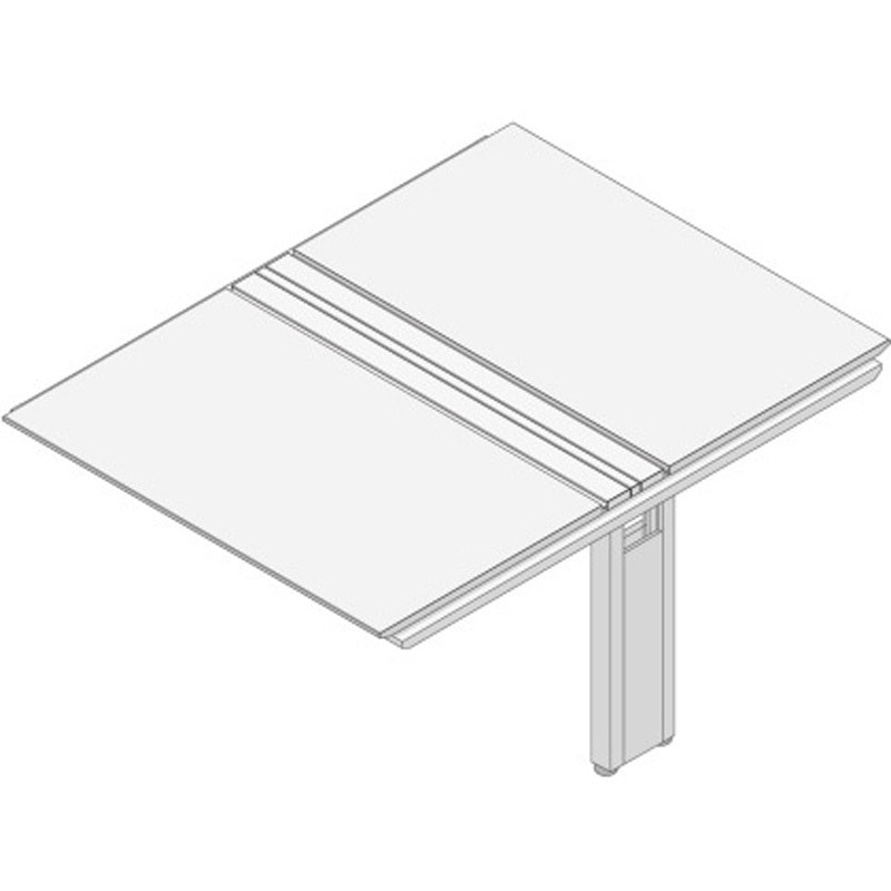 JVB-1416TEM1-NS アフィーノ ワークベンチ 両面タイプ 連増セット 木製脚 W1400×D1600<配送時組立サービス付> 1台 イトーキ 【通販モノタロウ】 139,900円
