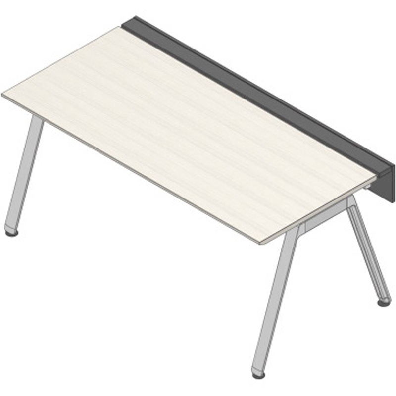 JVB-1808GLPN-PH アフィーノ ワークベンチ 片面タイプ 単独型 アルミミラー脚 W1800×D800<配送時組立サービス付> 1台 イトーキ 【通販モノタロウ】