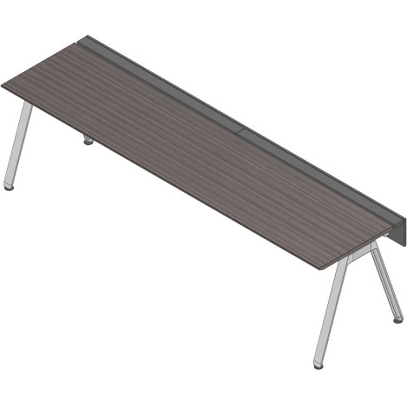 JVB-3007GLPN-PR アフィーノ ワークベンチ 片面タイプ 単独型 アルミミラー脚 W3000×D700<配送時組立サービス付> 1台 イトーキ 【通販モノタロウ】