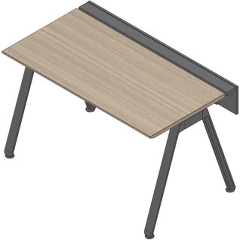 JVB-1407GLTN-TM アフィーノ ワークベンチ 片面タイプ 単独型 アルミ塗装脚 W1400×D700<配送時組立サービス付> 1台 イトーキ 【通販モノタロウ】