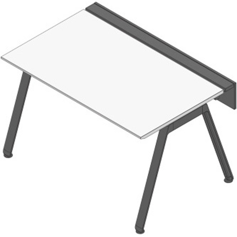 JVB-1408GLTN-TL アフィーノ ワークベンチ 片面タイプ 単独型 アルミ塗装脚 W1400×D800<配送時組立サービス付> 1台 イトーキ 【通販モノタロウ】