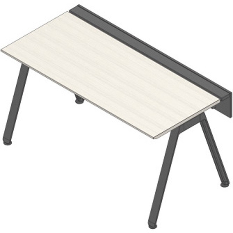 JVB-1607GLTN-TH アフィーノ ワークベンチ 片面タイプ 単独型 アルミ塗装脚 W1600×D700<配送時組立サービス付> 1台 イトーキ 【通販モノタロウ】