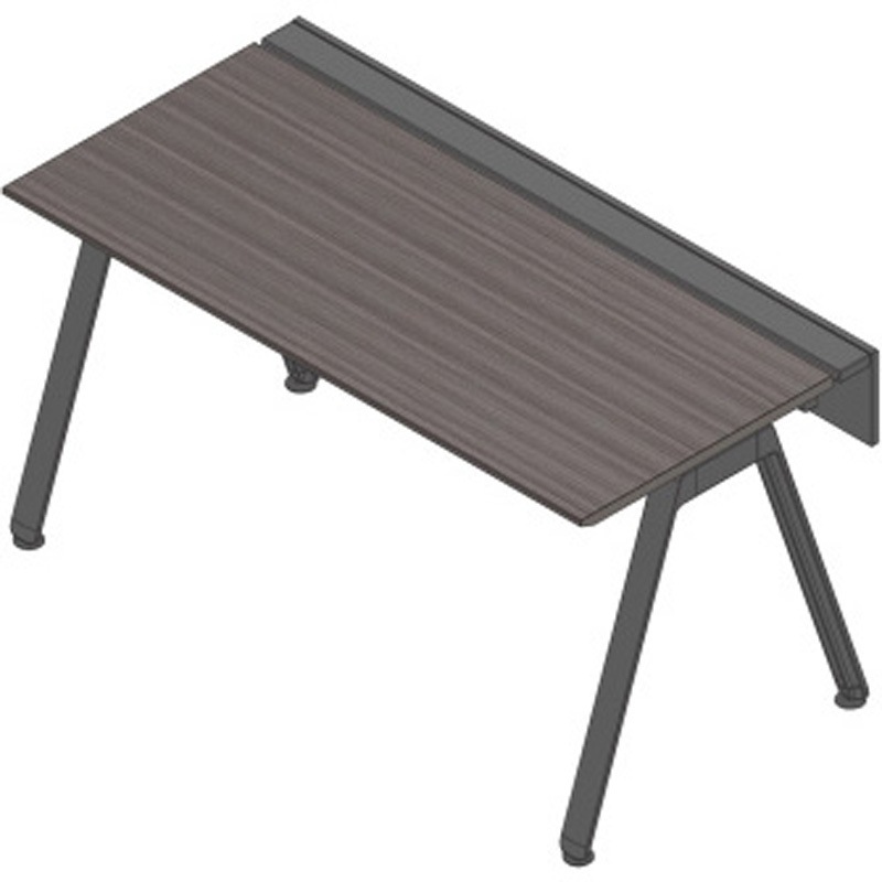 JVB-1607GLTN-TR アフィーノ ワークベンチ 片面タイプ 単独型 アルミ塗装脚 W1600×D700<配送時組立サービス付> 1台 イトーキ 【通販モノタロウ】