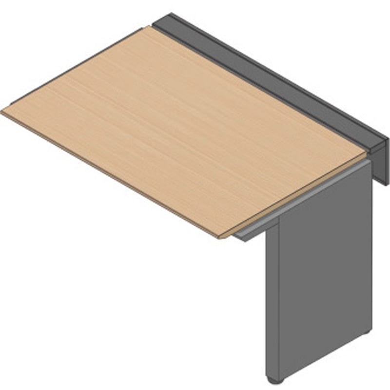 JVB-1208TLN-PX アフィーノ ワークベンチ 片面タイプ 連増セット アルミミラー脚 W1400×D800<配送時組立サービス付> 1台 イトーキ 【通販モノタロウ】