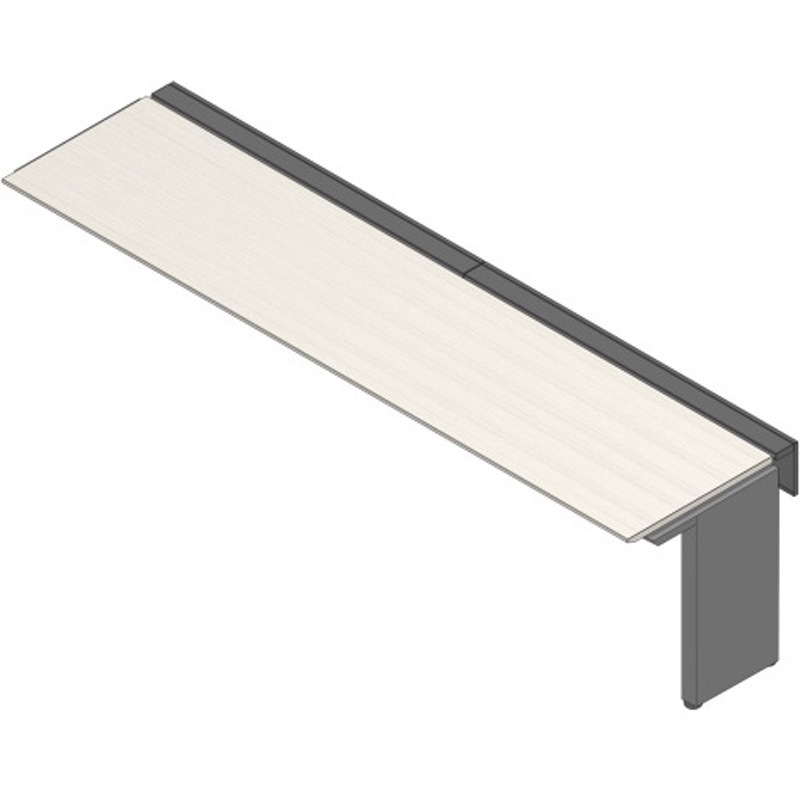 JVB-3007TLN-PH アフィーノ ワークベンチ 片面タイプ 連増セット アルミミラー脚 W3000×D700<配送時組立サービス付> 1台 イトーキ 【通販モノタロウ】