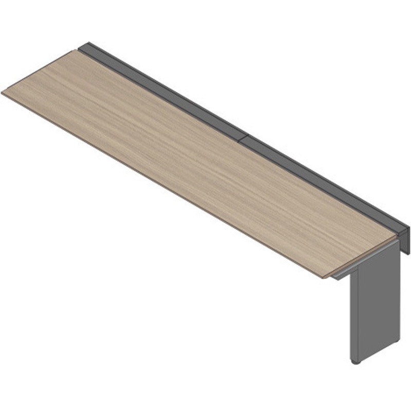 JVB-3007TLN-PM アフィーノ ワークベンチ 片面タイプ 連増セット アルミミラー脚 W3000×D700<配送時組立サービス付> 1台 イトーキ 【通販モノタロウ】