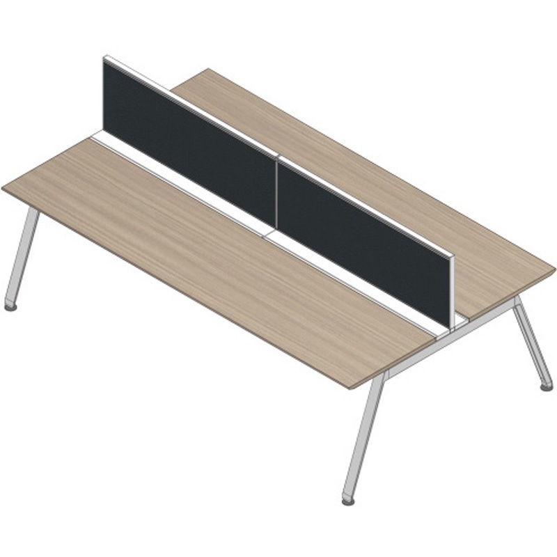 JVB-284XBR-W9W2 アフィーノ ワークベンチ両面タイプ用 机上フロントパネル 机上H450 (布地FR) W2800<配送時組立サービス付> 1台 イトーキ 【通販モノタロウ】