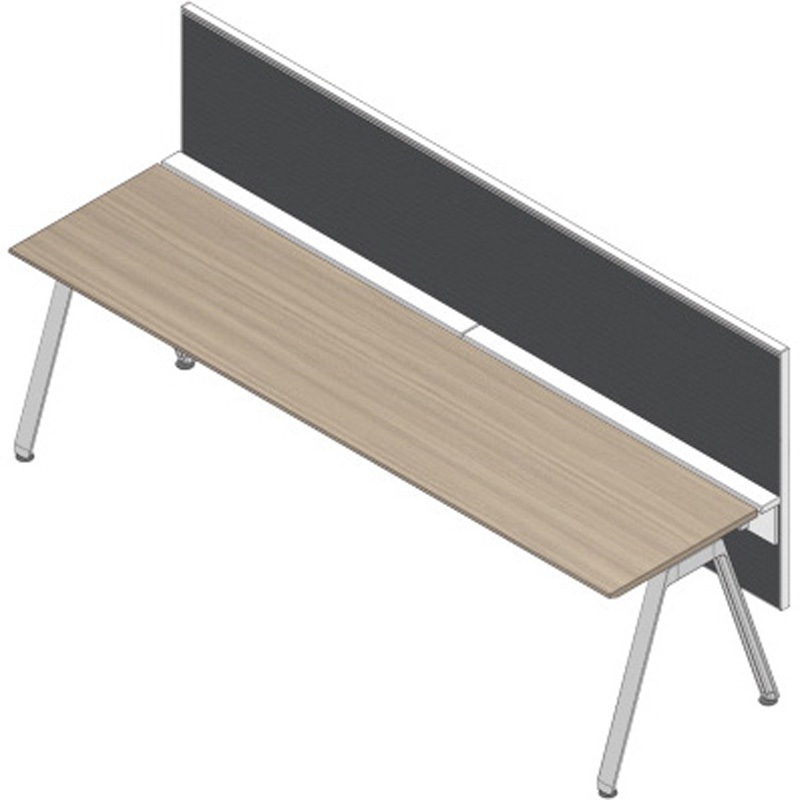 JVB-148XBC-W9W2 アフィーノ ワークベンチ片面タイプ用 フロントパネル H450 (布地C) W1400<配送時組立サービス付> 1台 イトーキ 【通販モノタロウ】