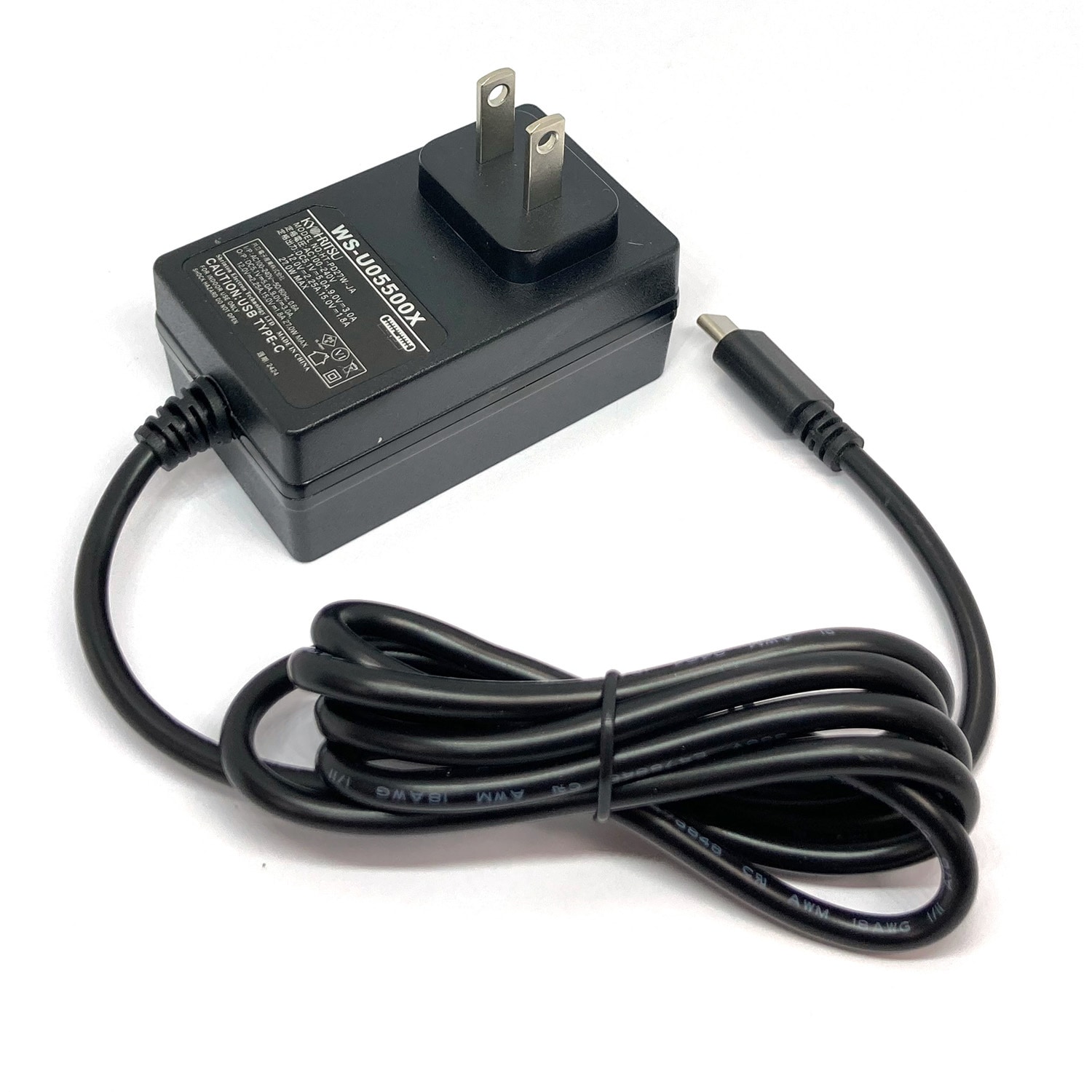 WS-U05500X Raspberry Pi 5(ラズパイ5)用ACアダプター 5.1V 5A 1個