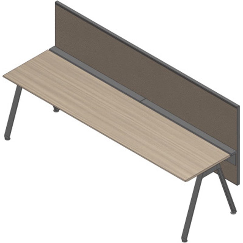 JVB-248XBR-T1K3 アフィーノ ワークベンチ片面タイプ用 フロントパネル H450 (布地FR) W2400<配送時組立サービス付> 1台 イトーキ 【通販モノタロウ】