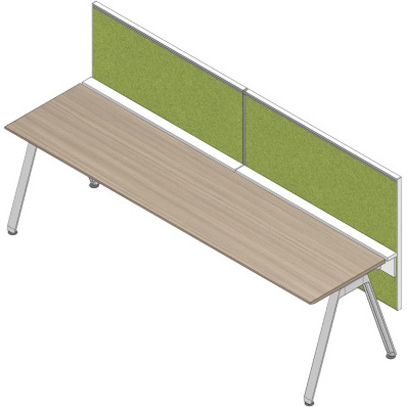 JVB-288XBY-W9Q4 アフィーノ ワークベンチ片面タイプ用 フロントパネル H450 (不織布FY) W2800<配送時組立サービス付> 1台 イトーキ 【通販モノタロウ】
