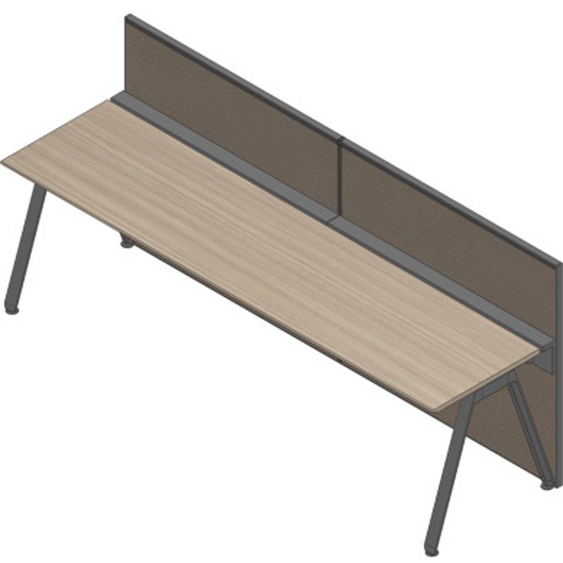 JVB-240XBR-T1K3 アフィーノ ワークベンチ片面タイプ用 フロントロングパネル 机上H320 (布地FR) W2400<配送時組立サービス付> 1台 イトーキ 【通販モノタロウ】 87,890円