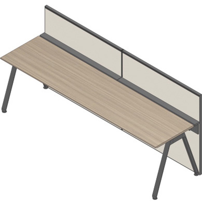 JVB-280XBR-T1H9 アフィーノ ワークベンチ片面タイプ用 フロントロングパネル 机上H320 (布地FR) W2800<配送時組立サービス付> 1台 イトーキ 【通販モノタロウ】