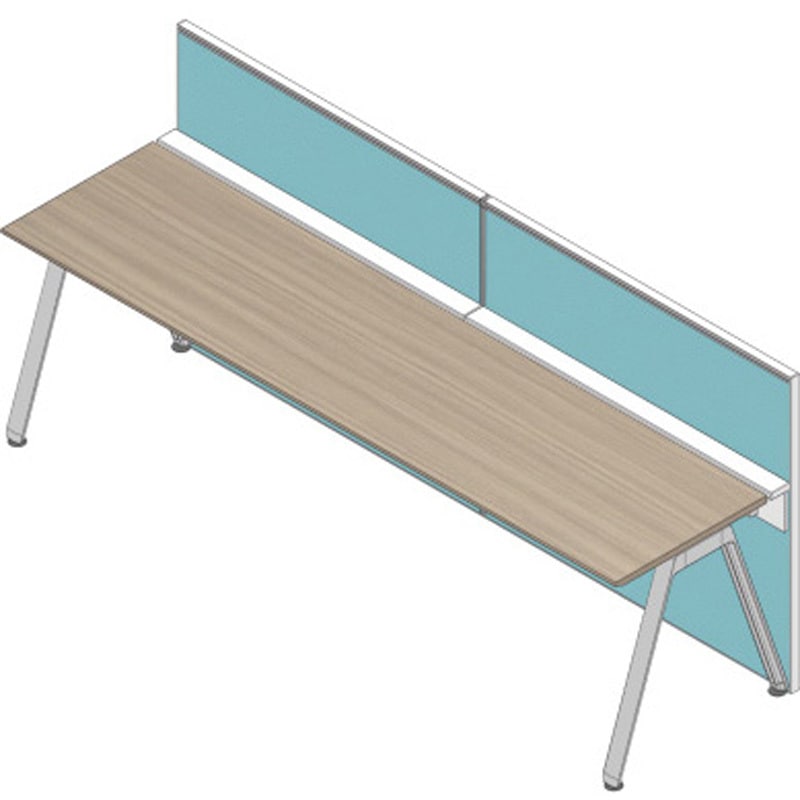 JVB-280XBR-W9S4 アフィーノ ワークベンチ片面タイプ用 フロントロングパネル 机上H320 (布地FR) W2800<配送時組立サービス付> 1台 イトーキ 【通販モノタロウ】