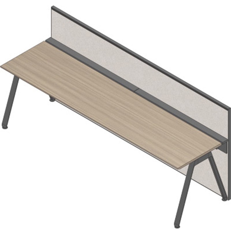 JVB-160XBY-T1C7 アフィーノ ワークベンチ片面タイプ用 フロントロングパネル 机上H320 (不織布FY) W1600<配送時組立サービス付> 1台 イトーキ 【通販モノタロウ】
