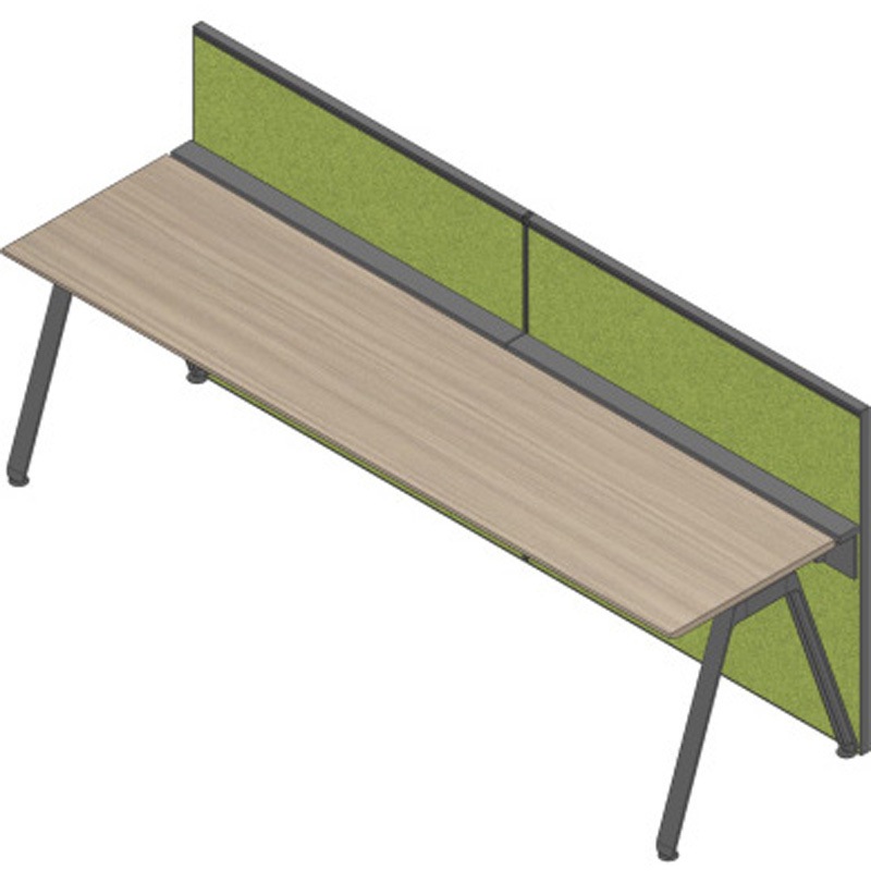 JVB-280XBY-T1Q4 アフィーノ ワークベンチ片面タイプ用 フロントロングパネル 机上H320 (不織布FY) W2800<配送時組立サービス付> 1台 イトーキ 【通販モノタロウ】