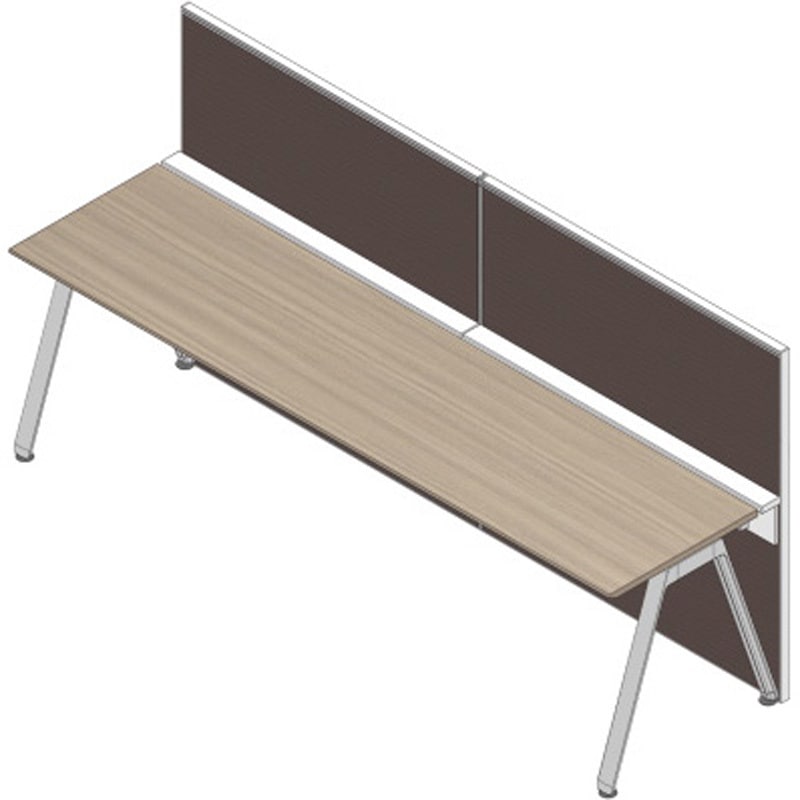 JVB-241XBC-W9H4 アフィーノ ワークベンチ片面タイプ用 フロントロングパネル 机上H450 (布地C) W2400<配送時組立サービス付> 1台 イトーキ 【通販モノタロウ】