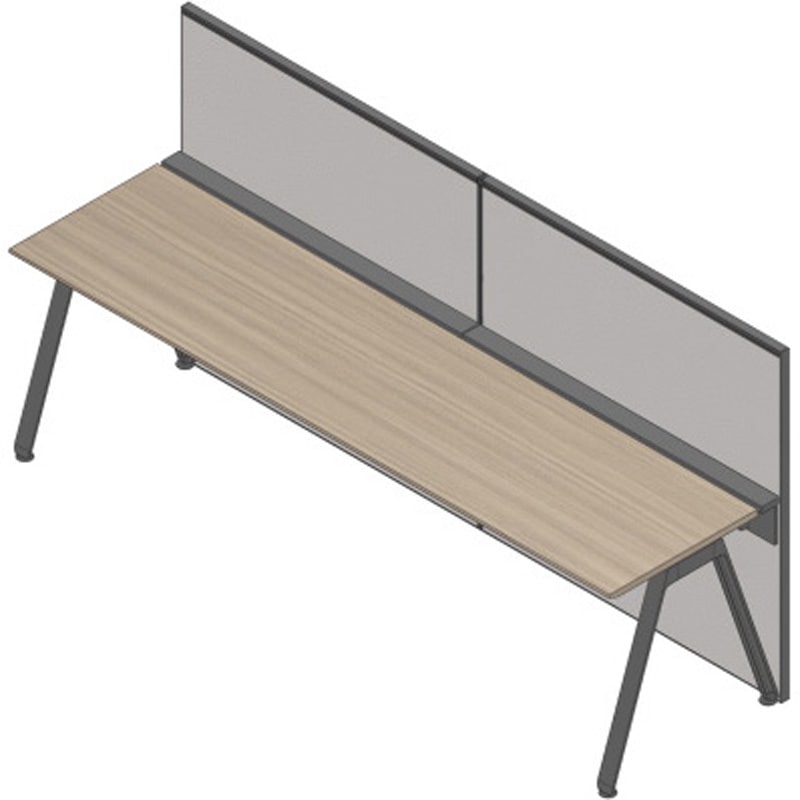 JVB-281XBR-T1C6 アフィーノ ワークベンチ片面タイプ用 フロントロングパネル 机上H450 (布地FR) W2800<配送時組立サービス付> 1台 イトーキ 【通販モノタロウ】 98,890円