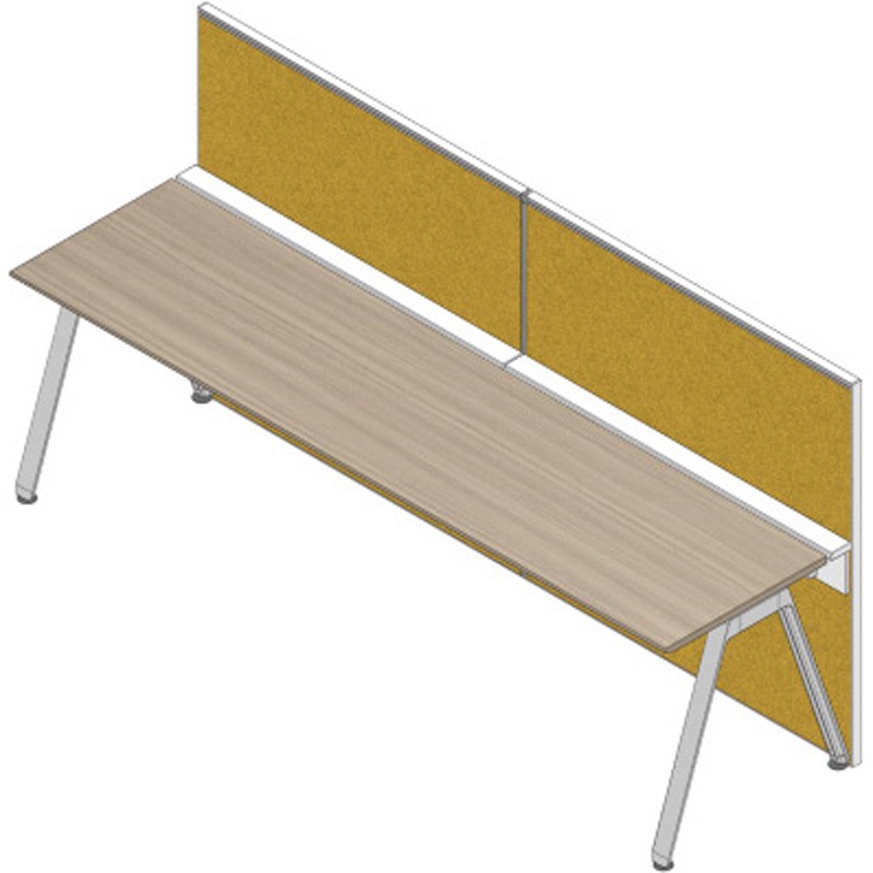 JVB-281XBY-W9U5 アフィーノ ワークベンチ片面タイプ用 フロントロングパネル 机上H450 (不織布FY) W2800<配送時組立サービス付> 1台 イトーキ 【通販モノタロウ】 104,390円