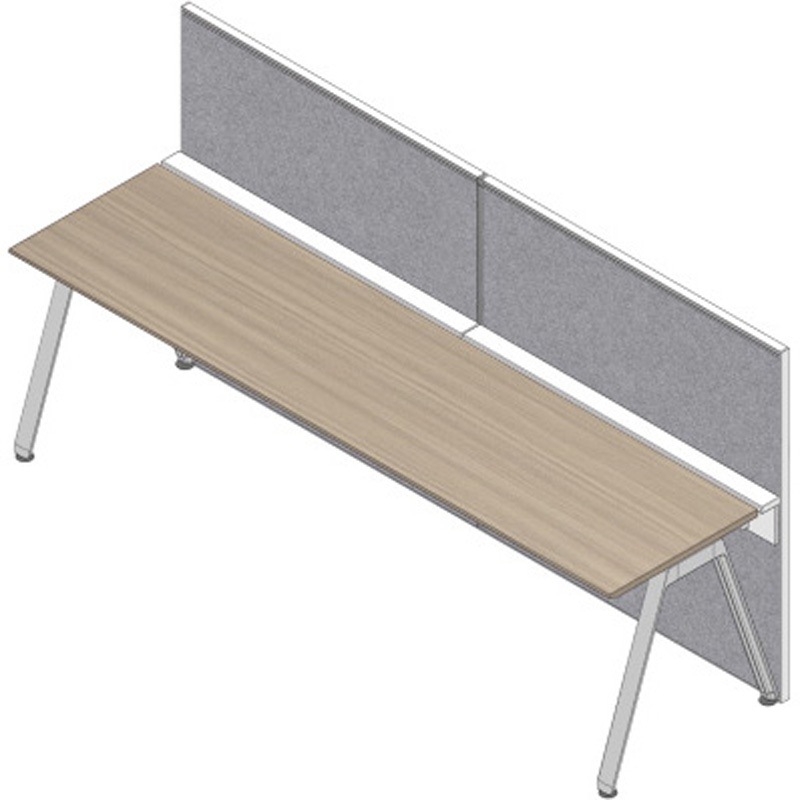 JVB-301XBY-W9C5 アフィーノ ワークベンチ片面タイプ用 フロントロングパネル 机上H450 (不織布FY) W3000<配送時組立サービス付> 1台 イトーキ 【通販モノタロウ】 109,890円