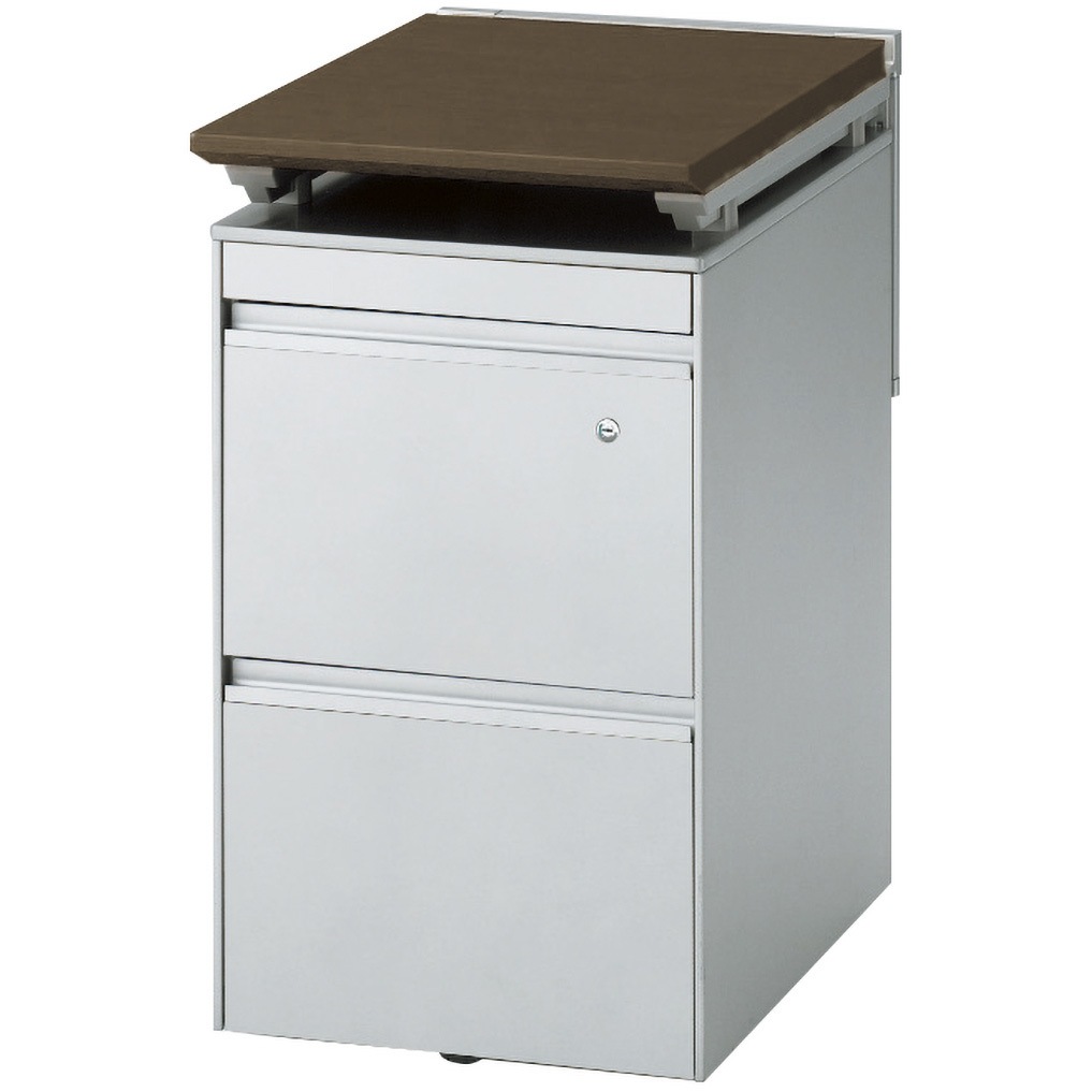 JF-046LCB-ZY インクルード袖机 A4・2段+ペントレイ引出し<配送時組立サービス付> イトーキ 奥行660mm高さ720mm  JF-046LCB-ZY