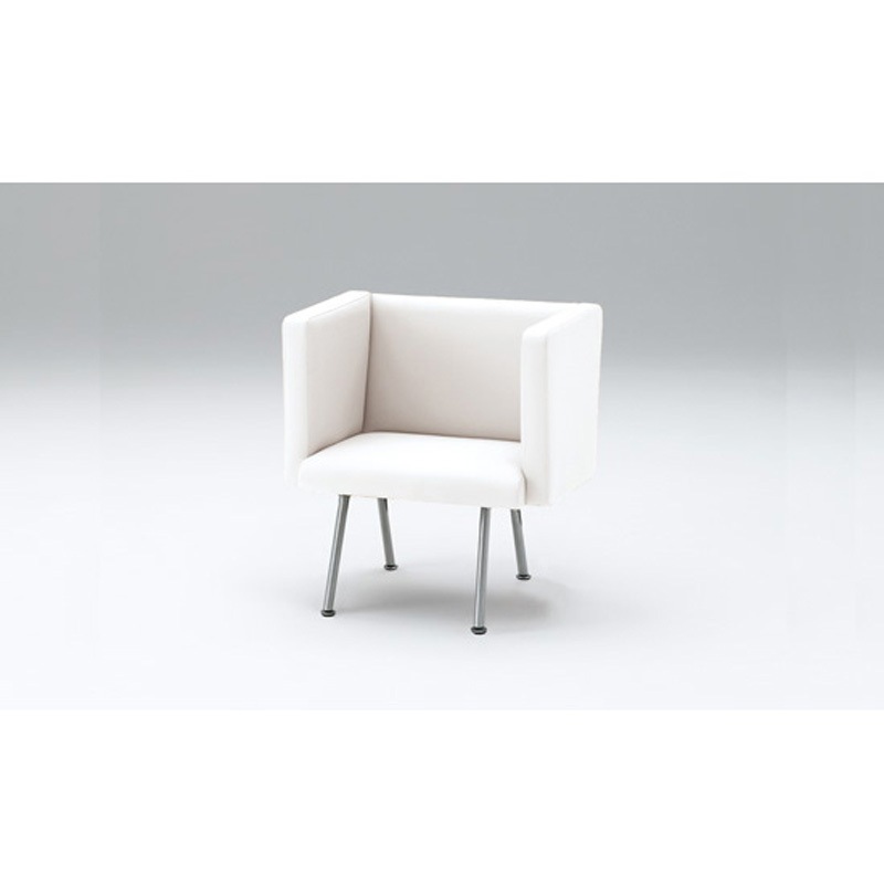 LNH-21D-Z5W9 ウェイティングNH アームチェア スチール脚 張地D<配送時組立サービス付> イトーキ ホワイト 幅730mm奥行610mm高さ780mm  LNH-21D-Z5W9 71,390円