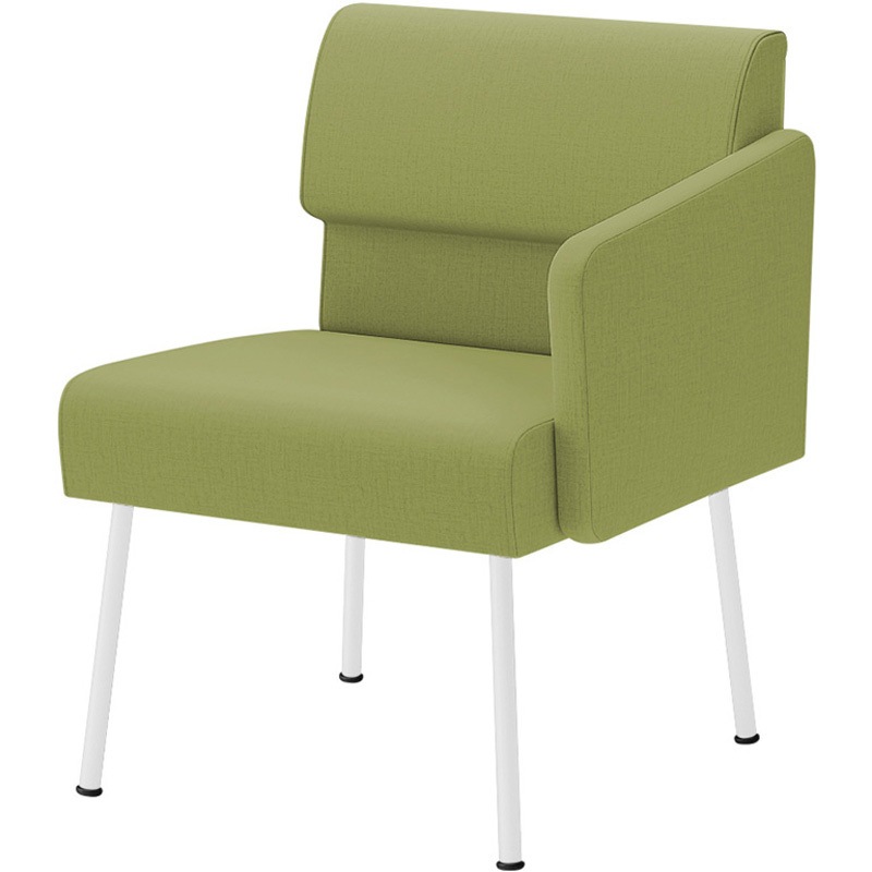 LPS-21LD-W9L8 ウェイティングPS 片肘タイプ(左肘) 連結パーツ付<配送時組立サービス付> イトーキ ホワイト 幅575mm奥行600mm高さ740mm  LPS-21LD-W9L8