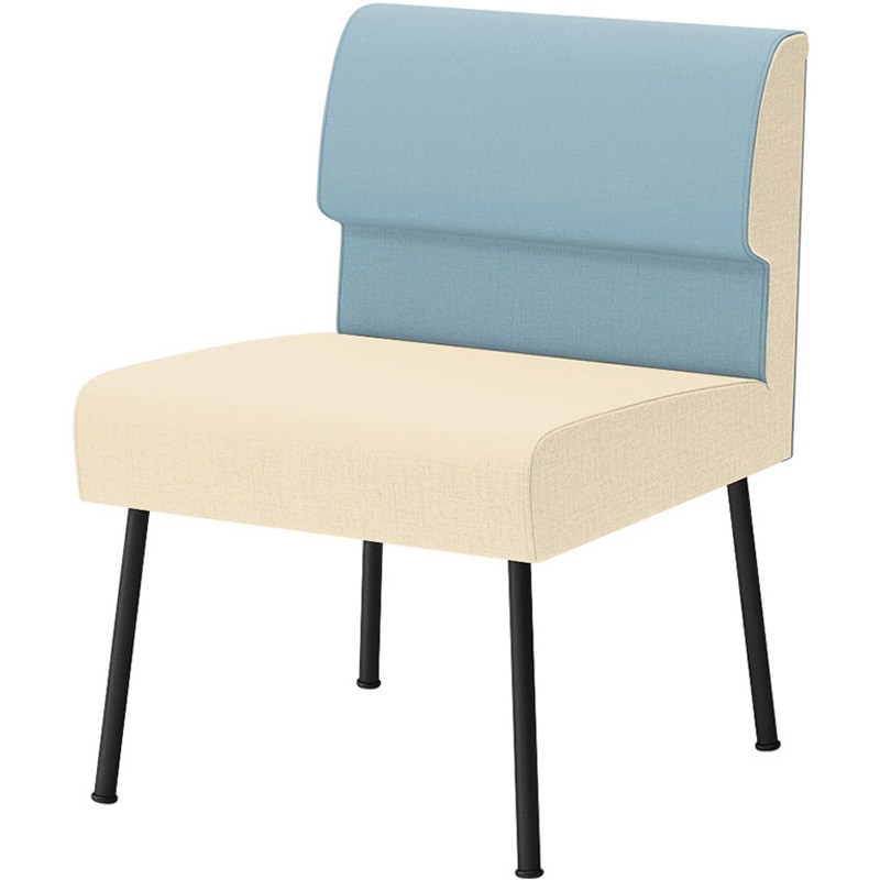 LPS-20D-T1A8H8 ウェイティングPS 肘なしタイプ 連結パーツ付<配送時組立サービス付> イトーキ ホワイト 幅550mm奥行600mm高さ740mm  LPS-20D-T1A8H8