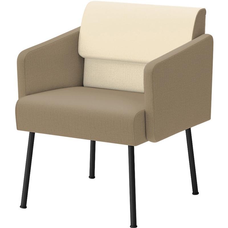 LPS-12D-T1H8F6 ウェイティングPS 両肘タイプ 連結パーツなし<配送時組立サービス付> イトーキ ホワイト 幅600mm奥行600mm高さ740mm  LPS-12D-T1H8F6 87,890円