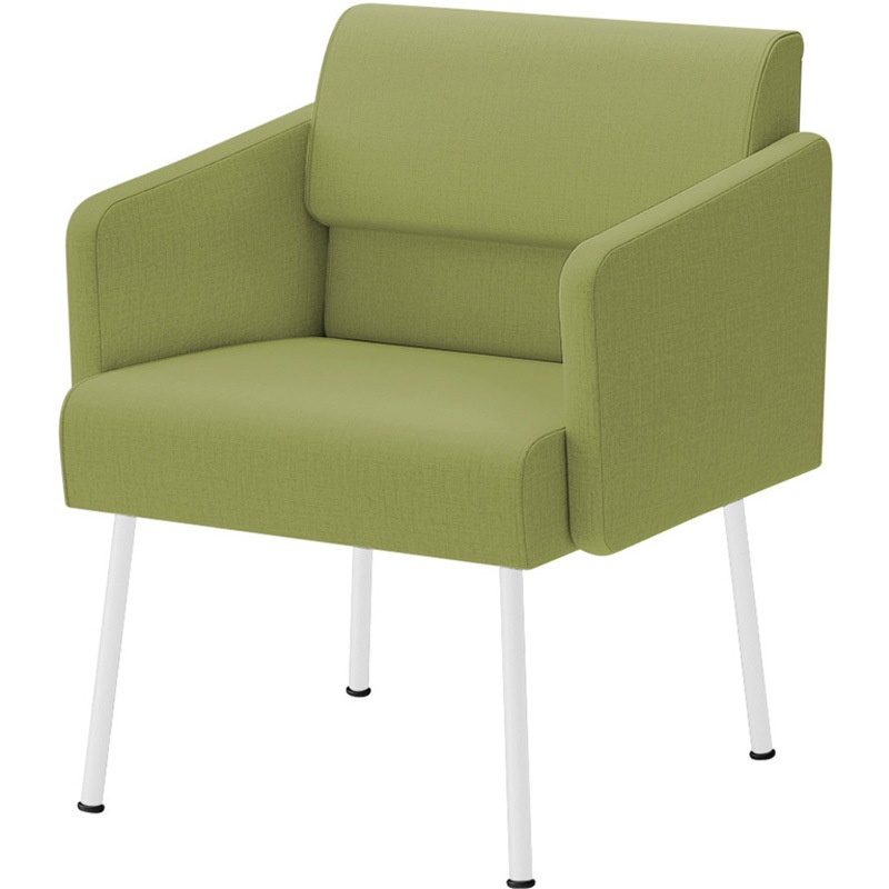 LPS-12D-W9L8 ウェイティングPS 両肘タイプ 連結パーツなし<配送時組立サービス付> イトーキ ホワイト 幅600mm奥行600mm高さ740mm  LPS-12D-W9L8