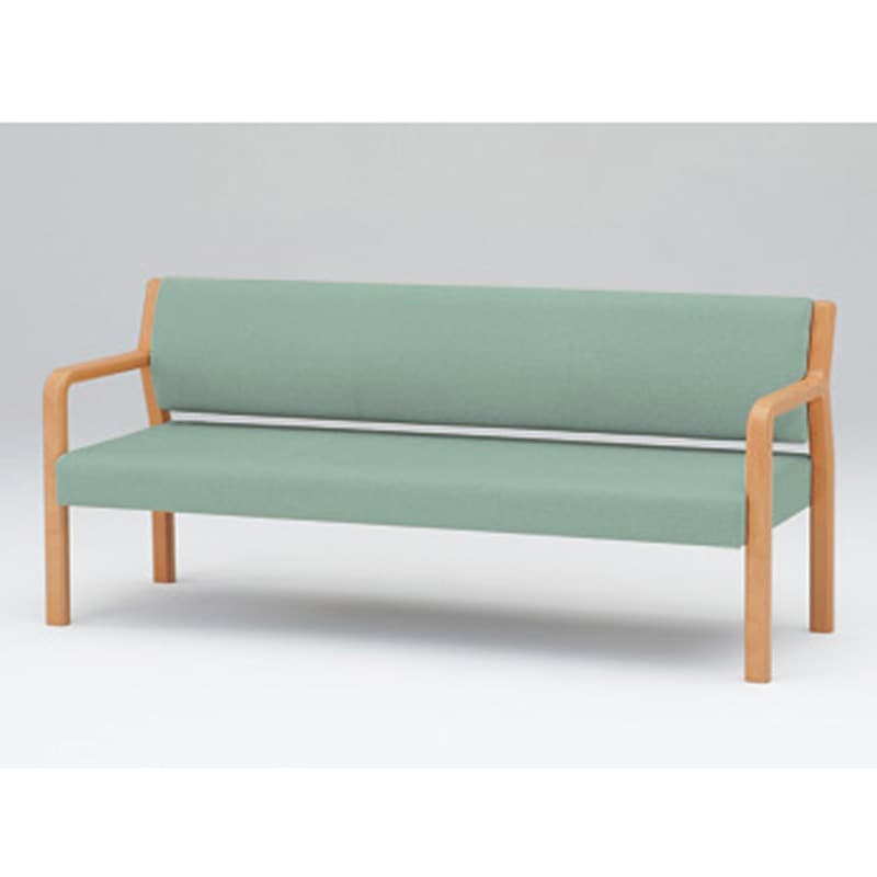 LUW-123DX-G4 ウェイティングUW 3連外肘付 張地DX<配送時組立サービス付> イトーキ 幅1810mm奥行610mm高さ785mm  LUW-123DX-G4