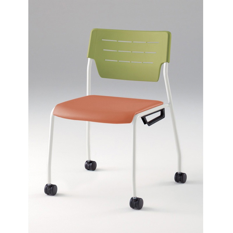 KLC948DFSW9Q6D7 エレックSCチェア 4号 背パッドなし ウレタンキャスタータイプ DF張地<配送時組立サービス付> 1台 イトーキ 【通販モノタロウ】